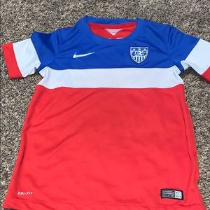 Boys Nike US soccer jersey